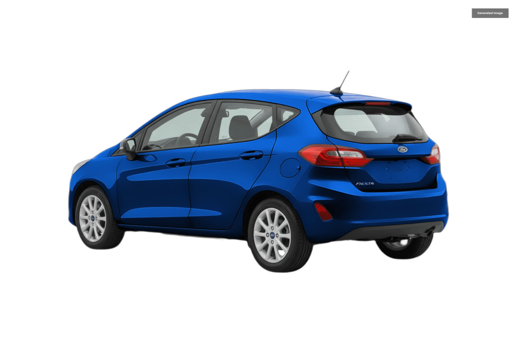 Ford Fiesta 1.0T Ecoboost St-line Hatchback PJ72MFZ Blue #6