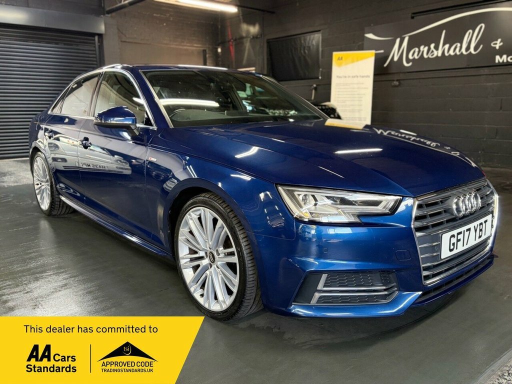 Audi A4 2L S Line Blue