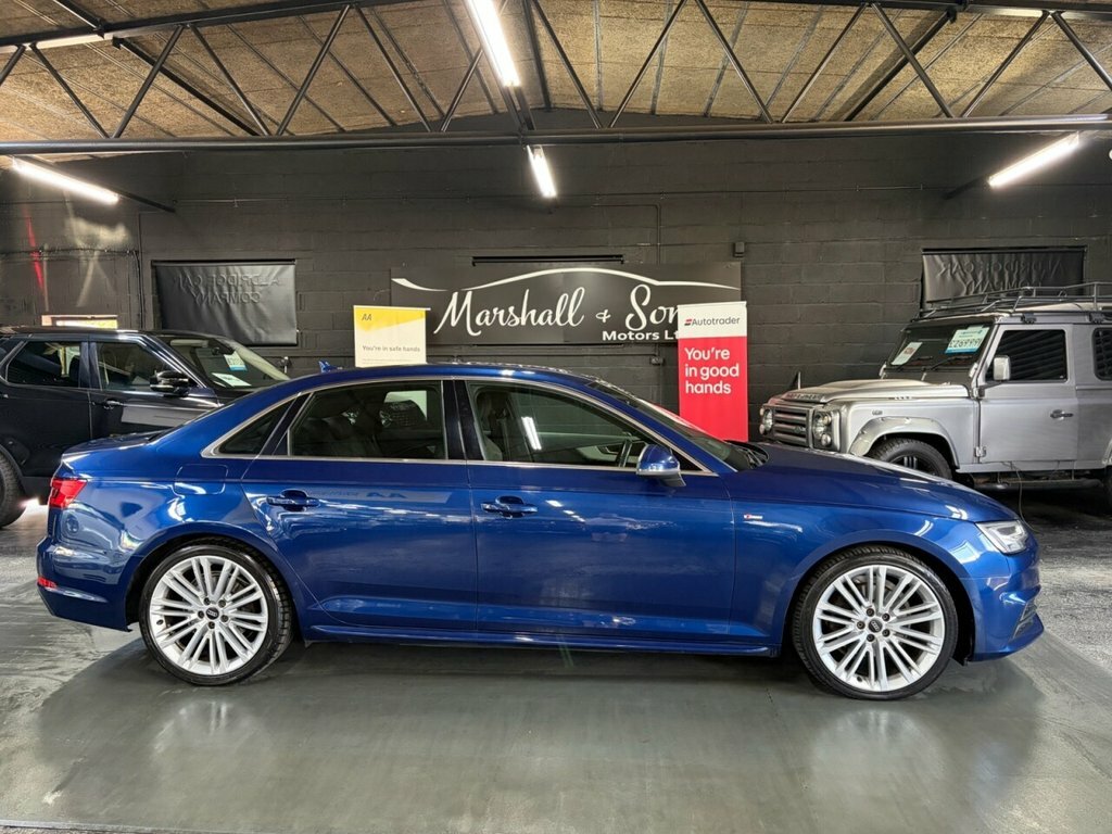 Audi A4 2L S Line Blue #3