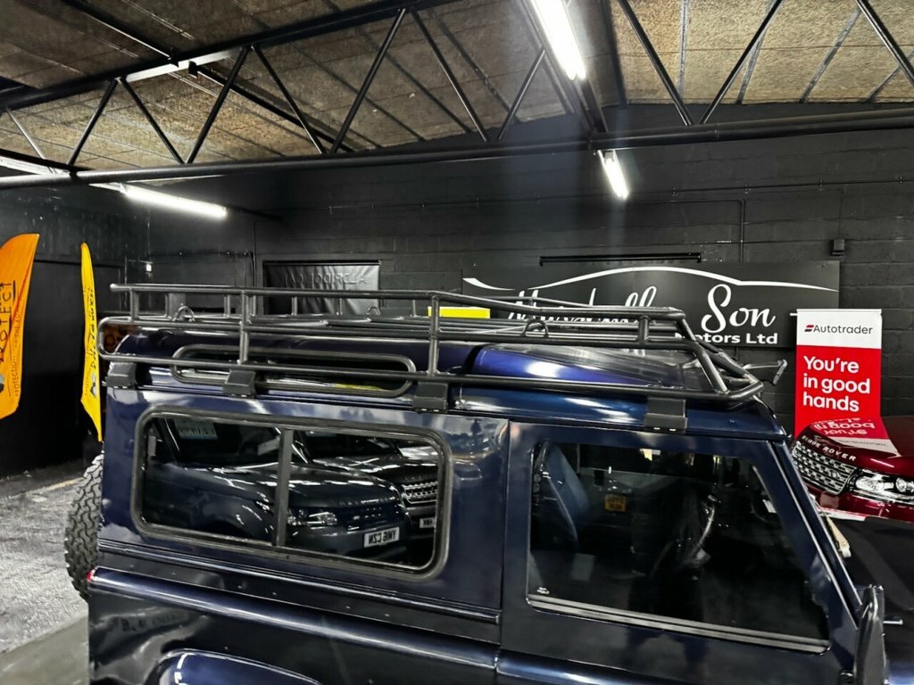 Land Rover Defender 90 Suv Blue #3