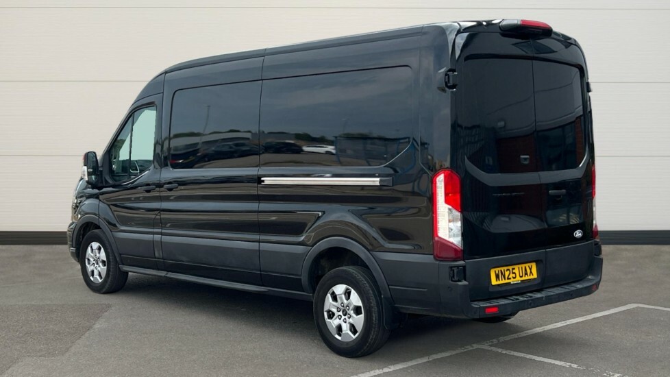Ford Transit Custom Transit 2.0 Ecoblue 165Ps H2 Limited Van Nav WN25UAX Black #2