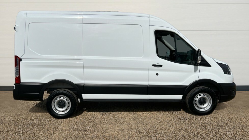 Ford Transit Custom Transit 135Kw 68Kwh H2 Leader Van White #2