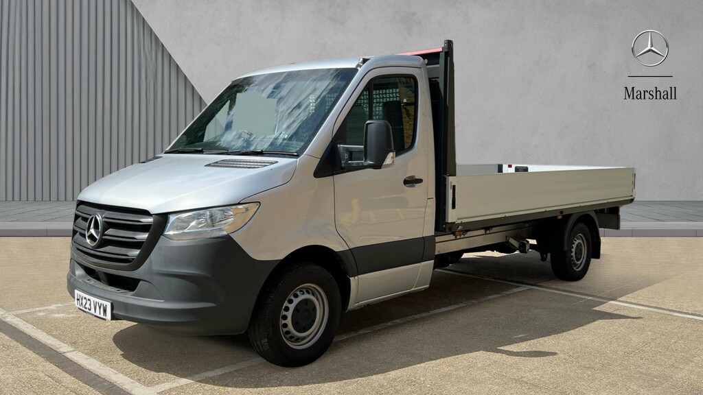 Mercedes-Benz Sprinter Sprinter 3.5T Progressive Chassis Cab 9G-tronic Silver #4