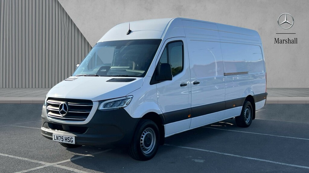 Mercedes-Benz Sprinter Sprinter 3.5T H2 Select Van LN75HSG White #4