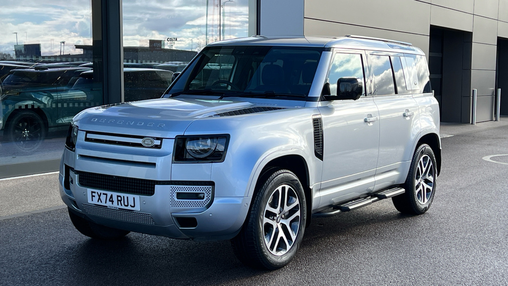 Land Rover Defender 110 Defender 2.0 P400e Xs Edition 110 FX74RUJ Silver #4