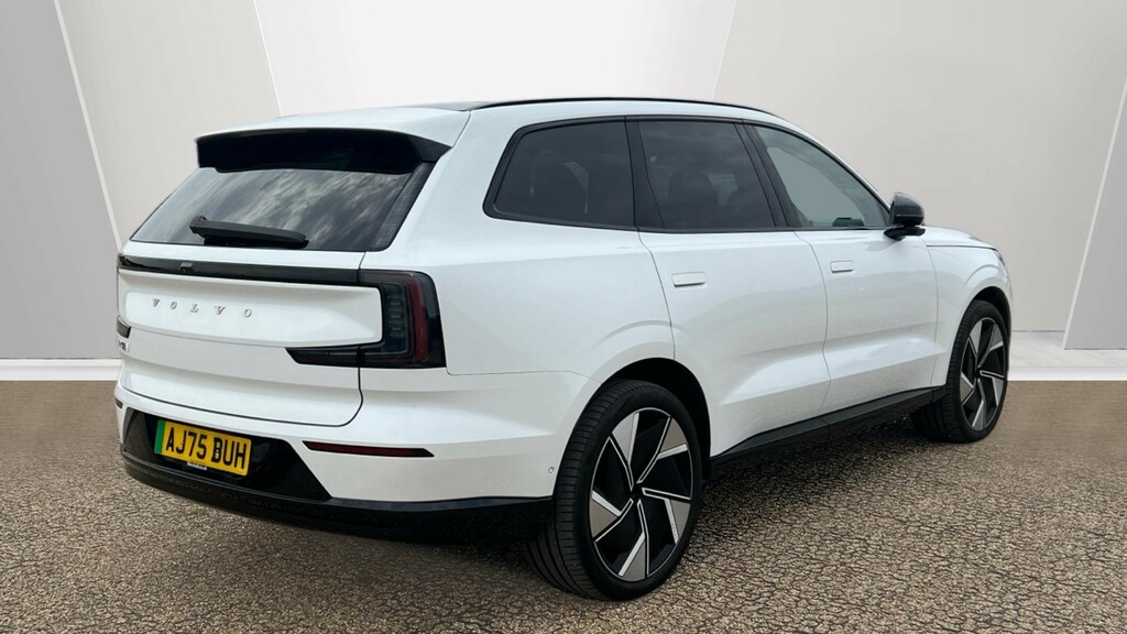 Volvo EX90 Ex90 380Kw Twin Motor Performance Ultra 111Kwh White #2