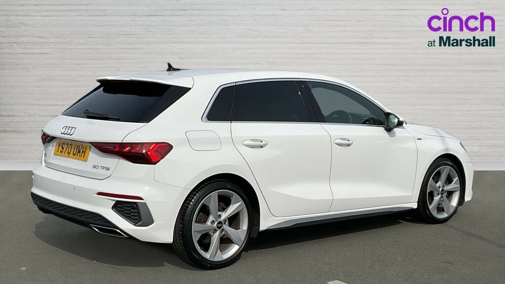 Audi A3 A3 30 Tfsi S Line White #3
