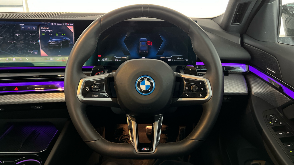 BMW 5 Series 5 Series 530E M Sport FX25HNL Black #5
