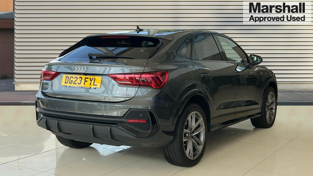 Audi Q3 Q3 40 Tdi 200 Quattro Black Edition S Tronic DG23FYL Grey #3