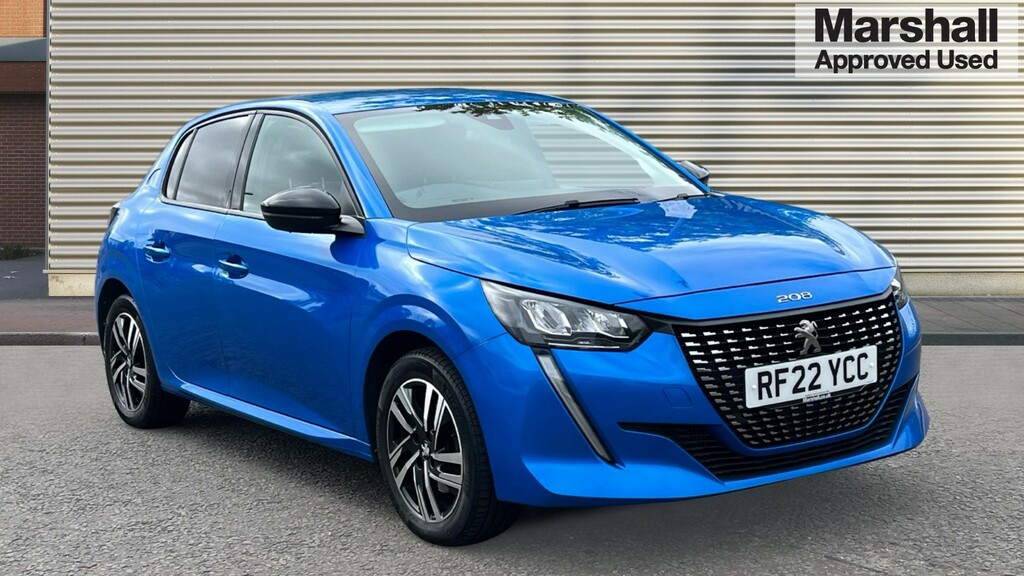 Peugeot 208 208 1.2 Puretech 100 Allure Premium RF22YCC Blue