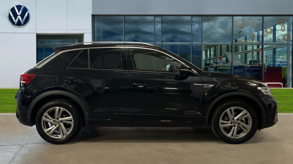 Volkswagen T-Roc T-roc 1.5 Tsi R-line GF75ZWE Black #4