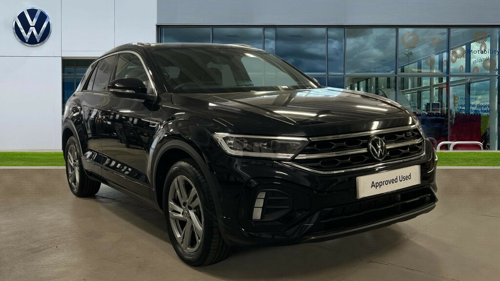 Volkswagen T-Roc T-roc 1.5 Tsi R-line GF75ZWE Black