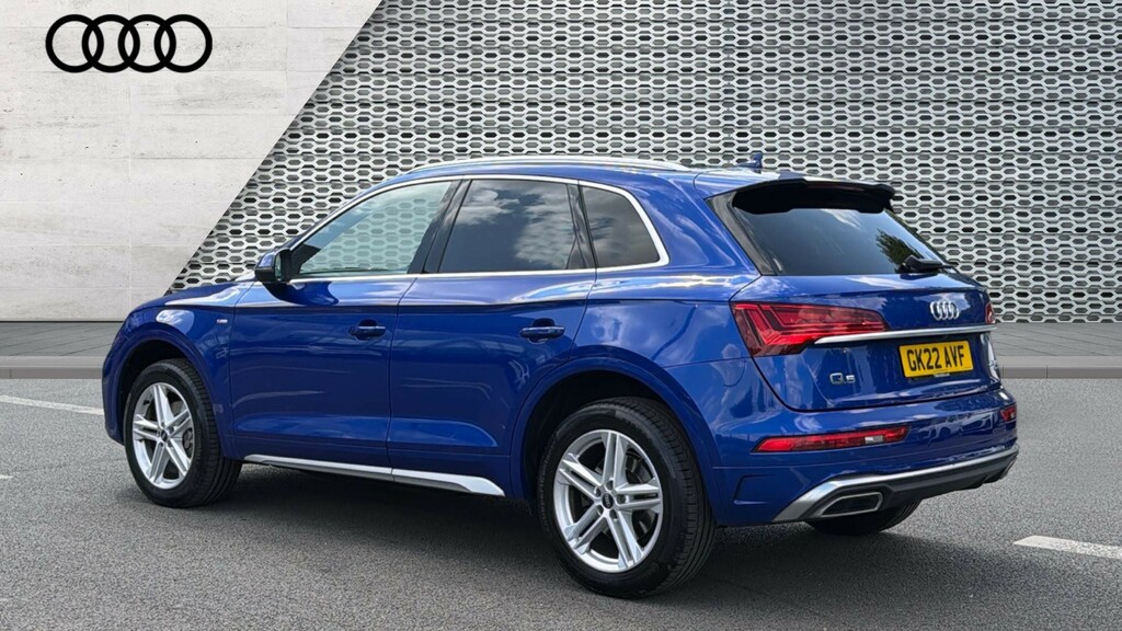 Audi Q5 Q5 45 Tfsi Quattro S Line S Tronic GK22AVF Blue #3