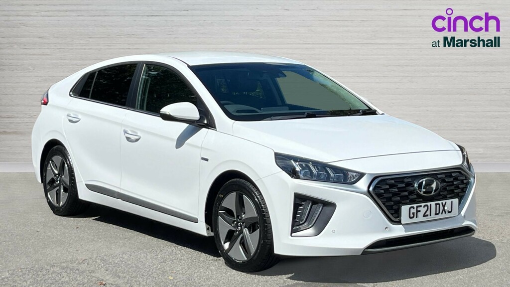 Hyundai Ioniq Ioniq 1.6 Gdi Hybrid Premium Se Dct GF21DXJ White