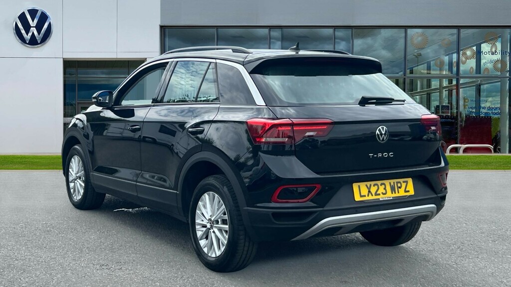 Volkswagen T-Roc T-roc 1.0 Tsi Life LX23WPZ Black #3