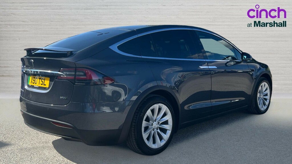 Tesla Model X Model X 306Kw 90Kwh Dual Motor Silver #3