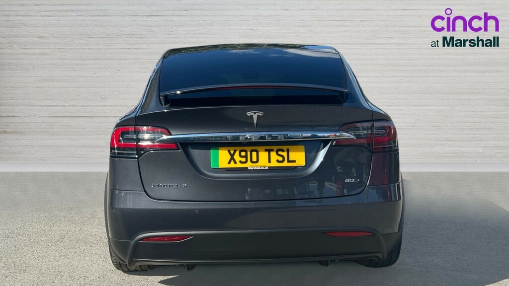 Tesla Model X Model X 306Kw 90Kwh Dual Motor Silver #4