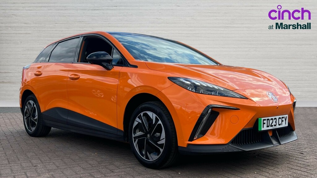 MG MG4 Mg4 150Kw Trophy Ev Long Range 64Kwh Orange