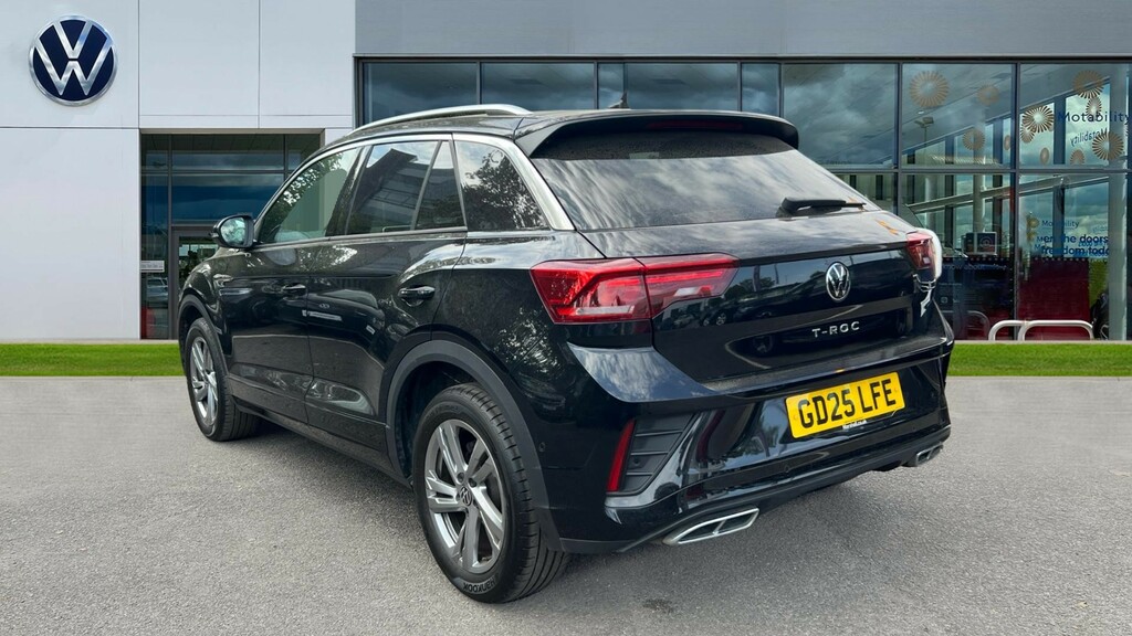 Volkswagen T-Roc T-roc 1.5 Tsi R-line GD25LFE Black #3