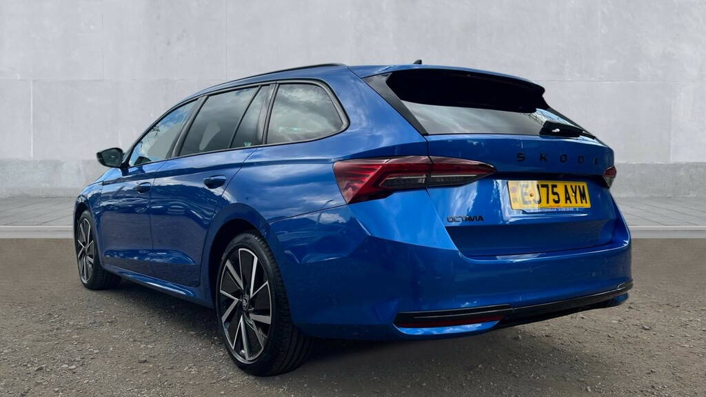 Skoda Octavia Octavia 1.5 Tsi 150 Sportline EJ75AYM Blue #3
