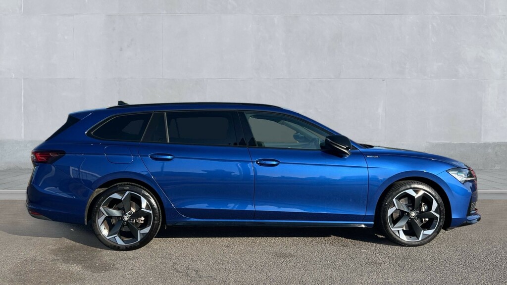 Skoda Superb Superb 2.0 Tsi 204 Sportline Dsg KW75MKP Blue #4