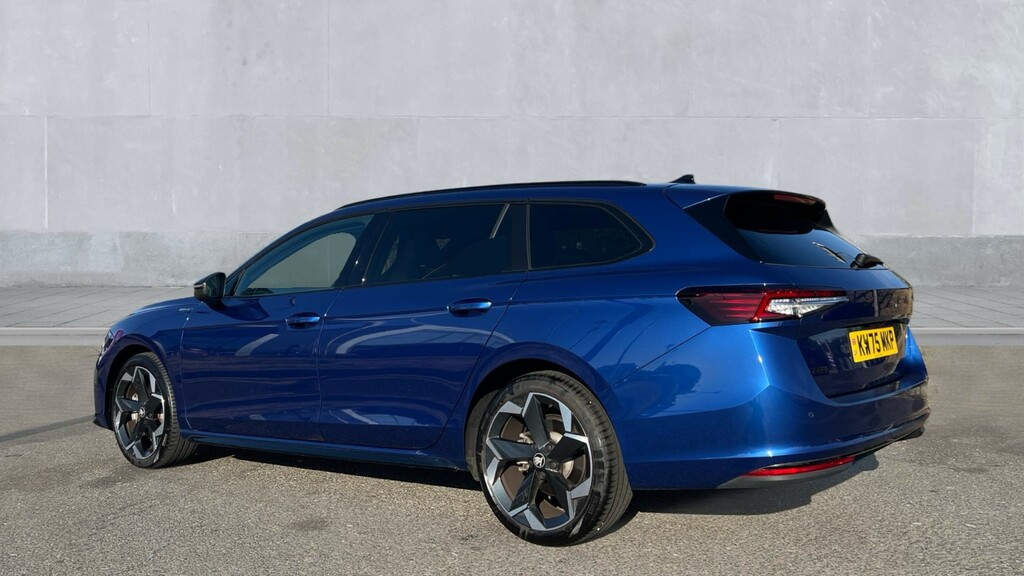 Skoda Superb Superb 2.0 Tsi 204 Sportline Dsg KW75MKP Blue #3