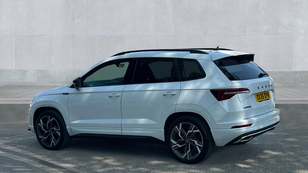 Skoda Karoq Karoq Sportline Edition 2.0 Tsi 190 Ps 4X4 Dsg White #3