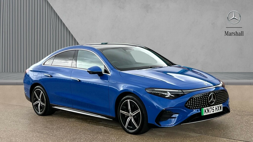Mercedes-Benz CLA Class Cla 250 200Kw Eq Tech Amg Line Ed 85Kwh KN75HXW Blue