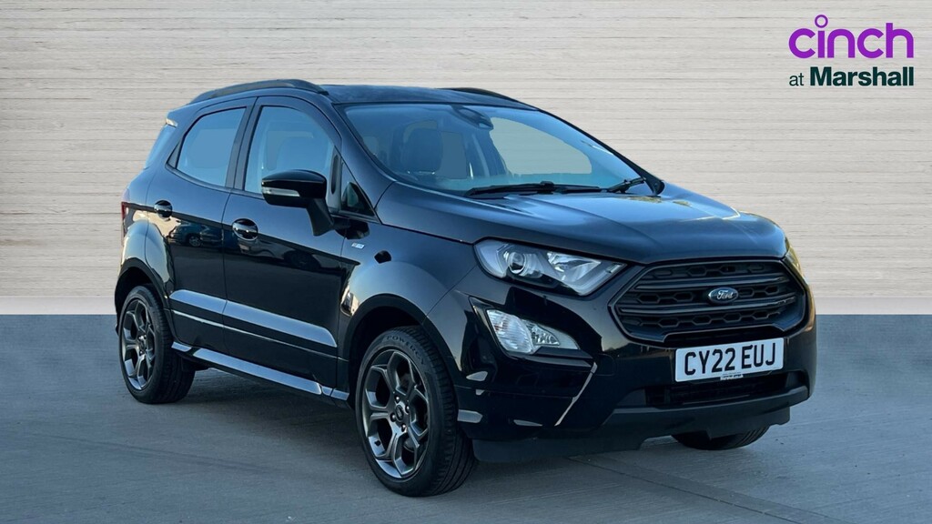 Ford Ecosport Ecosport 1.0 Ecoboost 140 St-line CY22EUJ Black