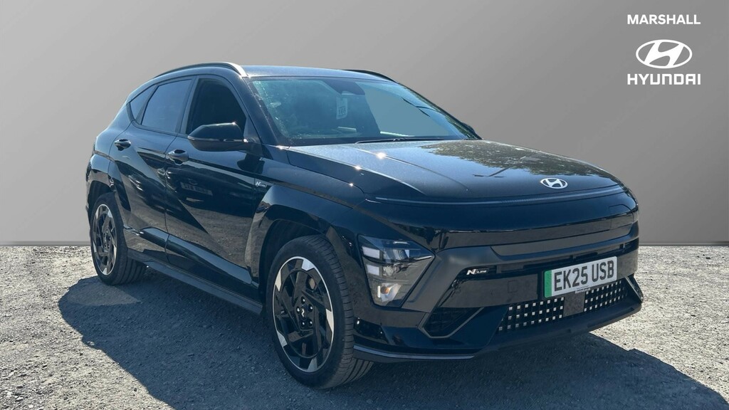 Hyundai Kona Kona 160Kw N Line 65Kwh EK25USB Black