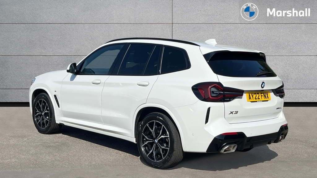 BMW X3 X3 Xdrive20d Mht M Sport Step White #2