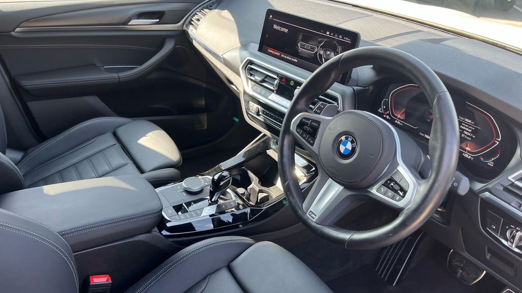 BMW X3 X3 Xdrive20d Mht M Sport Step White #6