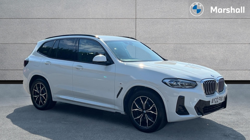 BMW X3 X3 Xdrive20d Mht M Sport Step White