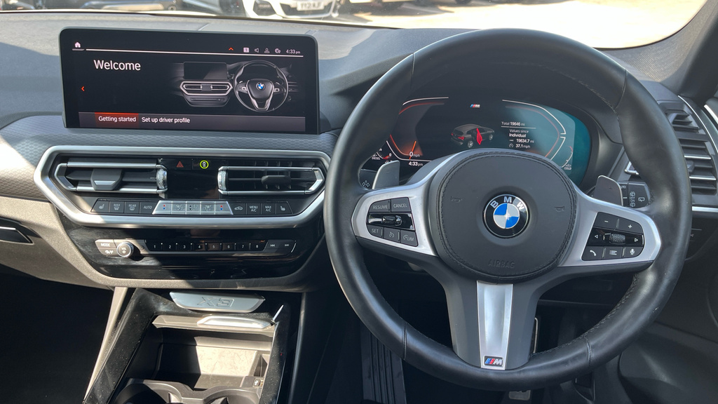 BMW X3 X3 Xdrive20d Mht M Sport Step White #5