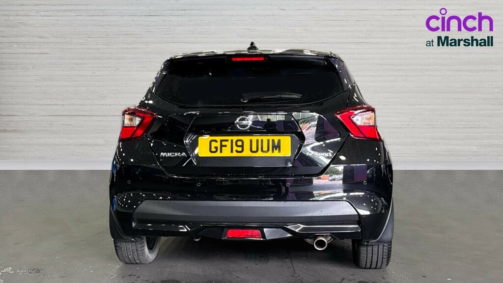 Nissan Micra Micra 1.0 Dig-t 117 N-sport GF19UUM Black #4