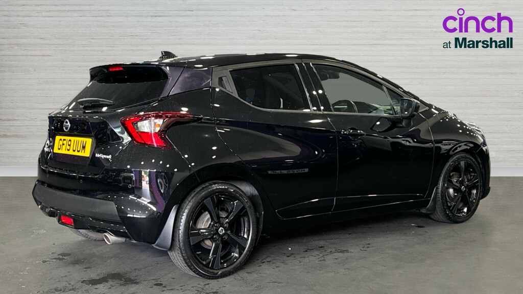 Nissan Micra Micra 1.0 Dig-t 117 N-sport GF19UUM Black #3
