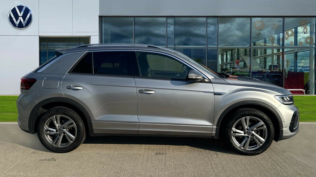 Volkswagen T-Roc T-roc 1.5 Tsi Evo R-line Dsg GD25DMU Silver #4