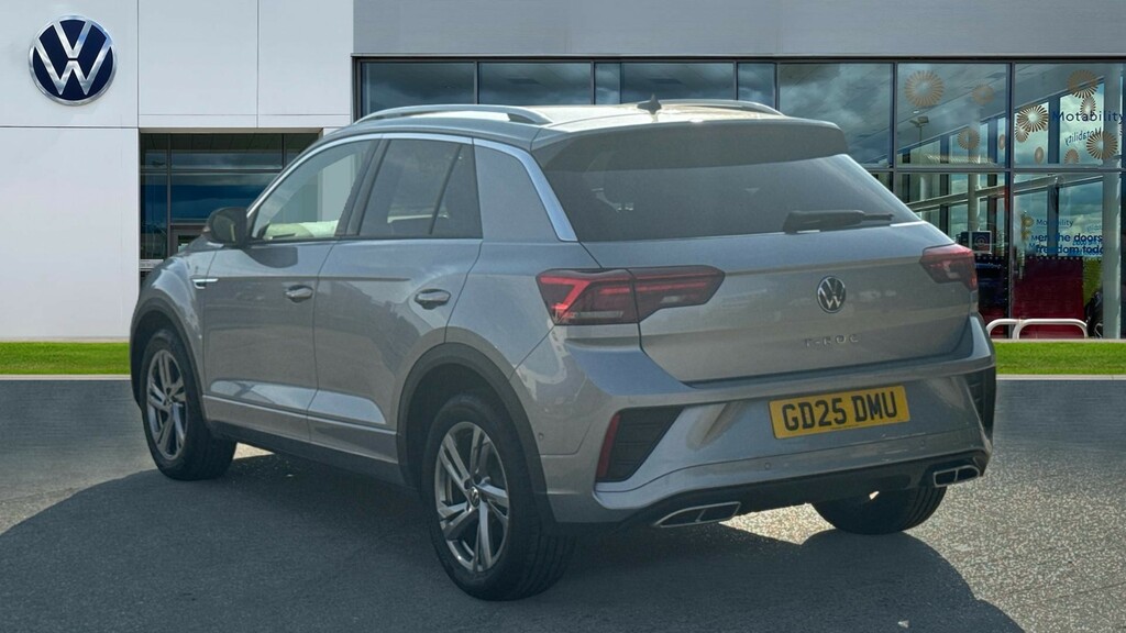 Volkswagen T-Roc T-roc 1.5 Tsi Evo R-line Dsg GD25DMU Silver #3