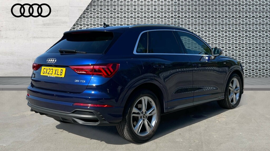 Audi Q3 Q3 35 Tdi S Line S Tronic Blue #3