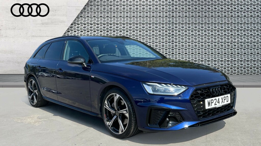 Audi A4 Avant A4 40 Tfsi 204 Black Edition S Tronic WP24XPD Blue