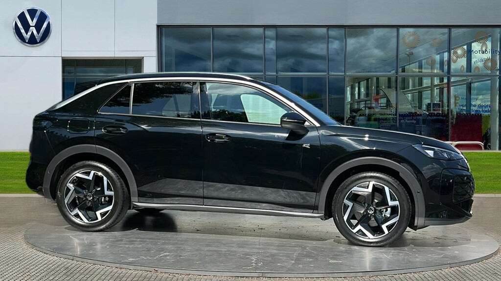 Volkswagen T-Roc Volkswagen T-roc Hatchback 1.5 Etsi 150 R-line KT26FXE Black #4