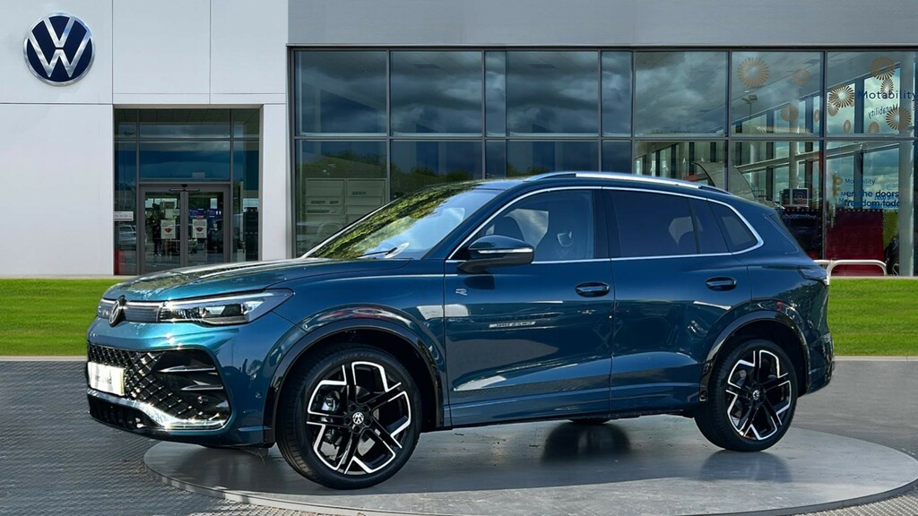 Volkswagen Tiguan Volkswagen Tiguan Estate 1.5 Etsi 150 R-line D KT26ERU Blue #6