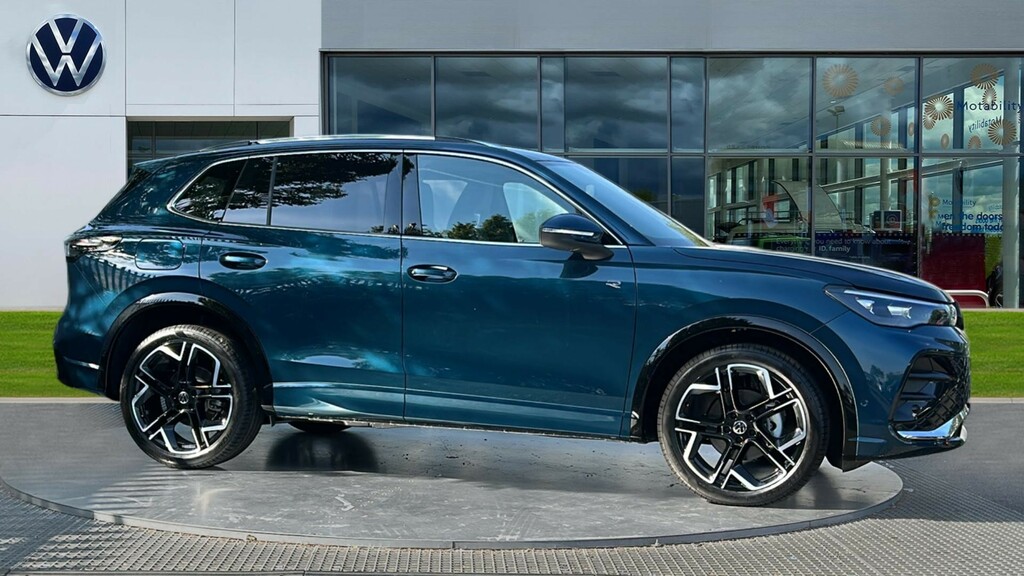 Volkswagen Tiguan Volkswagen Tiguan Estate 1.5 Etsi 150 R-line D KT26ERU Blue #4