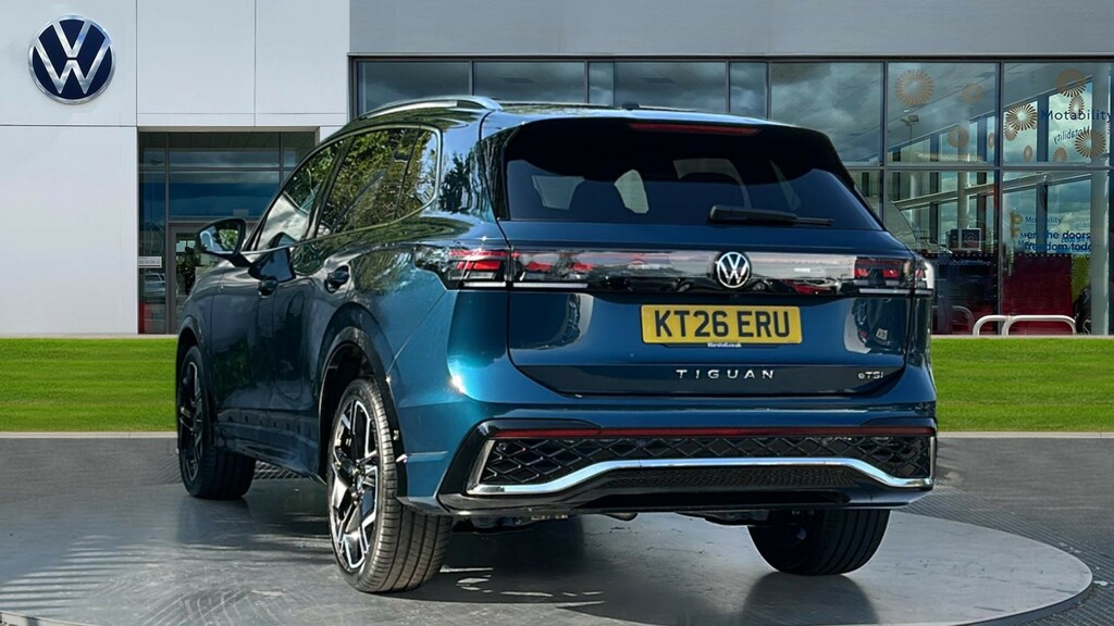 Volkswagen Tiguan Volkswagen Tiguan Estate 1.5 Etsi 150 R-line D KT26ERU Blue #3