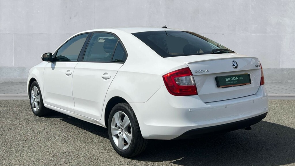 Skoda Rapid Rapid 1.4 Tsi 125 Se Dsg White #3
