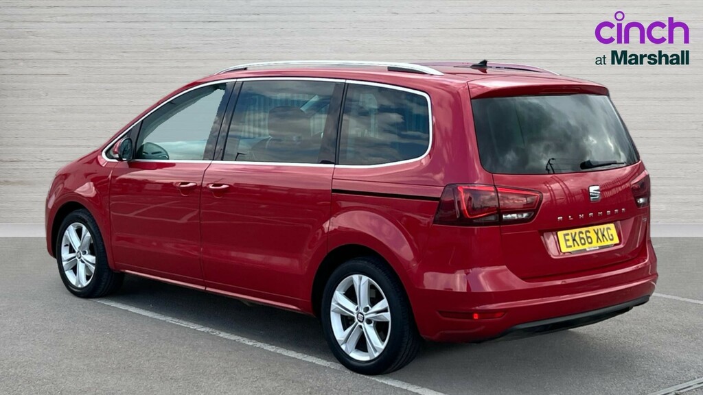 Seat Alhambra Alhambra 2.0 Tdi Cr Se Lux 184 Dsg Red #5