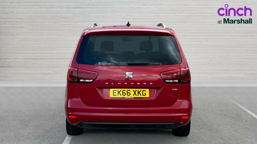 Seat Alhambra Alhambra 2.0 Tdi Cr Se Lux 184 Dsg Red #4