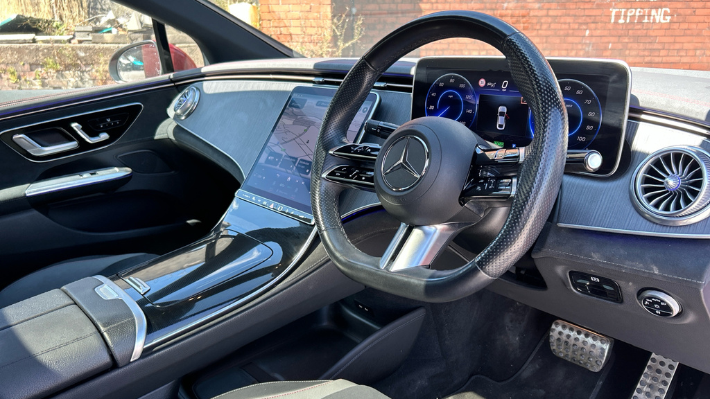 Mercedes-Benz EQE Eqe 350 215Kw Amg Line Premium 90Kwh Red #3