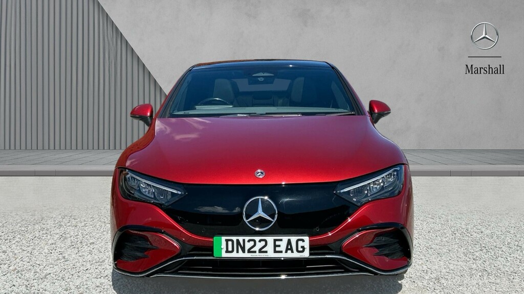 Mercedes-Benz EQE Eqe 350 215Kw Amg Line Premium 90Kwh Red #6