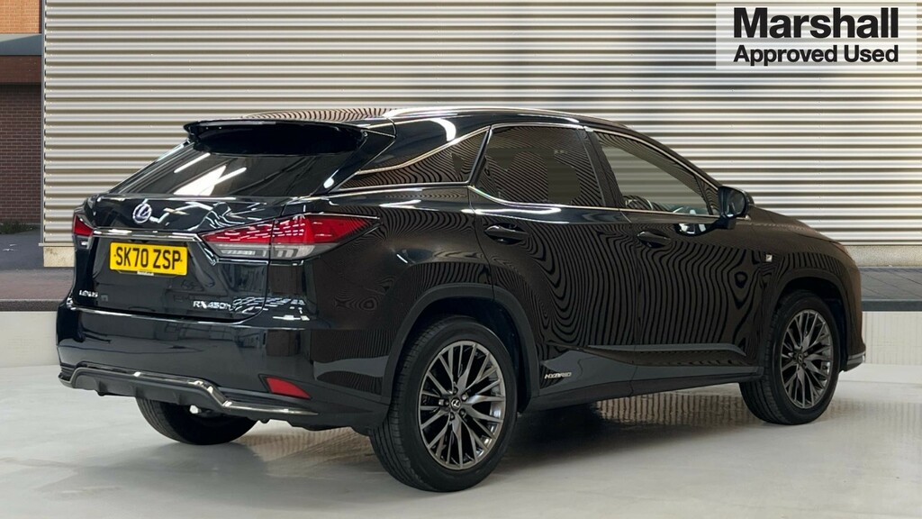 Lexus RX Rx 450H 3.5 F-sport Cvt Black #3